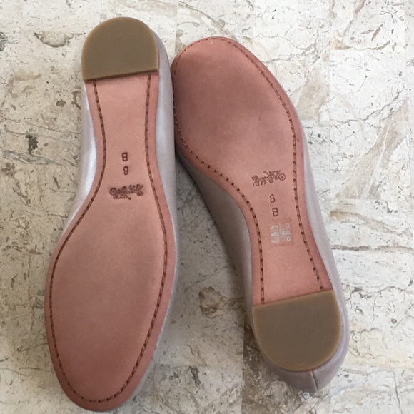 All Leather Embellished Flat Farrell slip on Coach - Picture 8 of 11